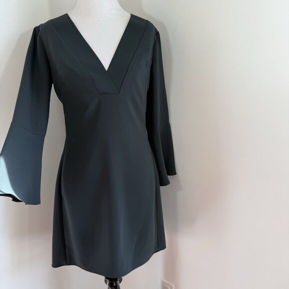 Amanda Uprichard Dress Fresno Forest Green Hourglass Women’s Size Small - Picture 5 of 14